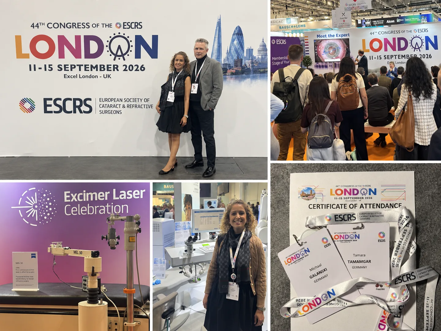 Kongress Kurs London Smile Katarakt Presbyond LASIK