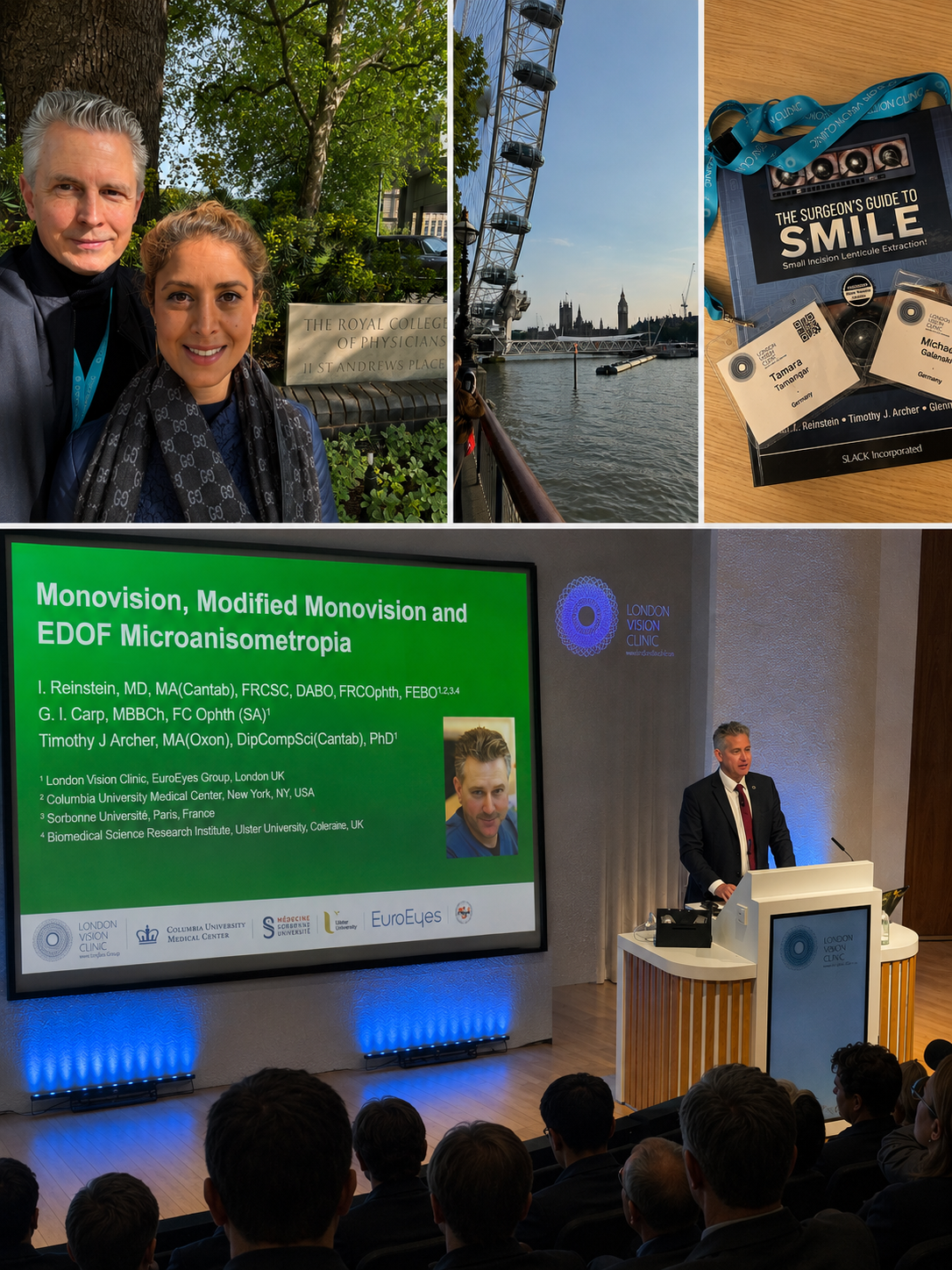 Kongress Kurs London Smile Presbyond LASIK